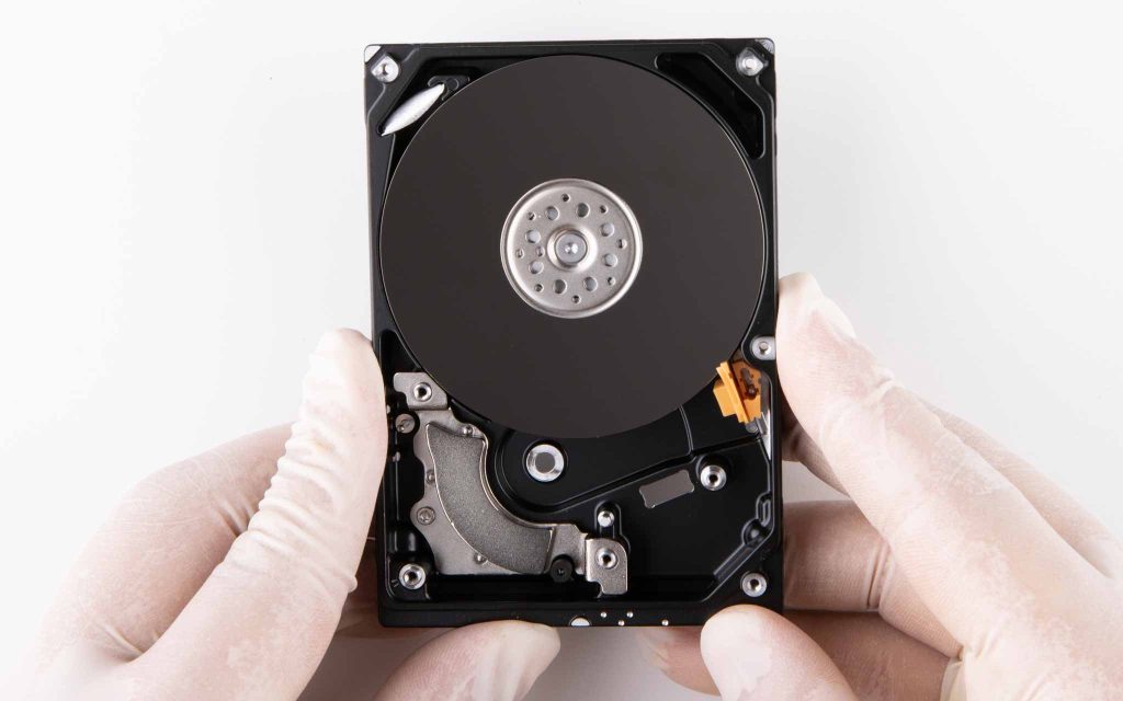 clean hard drive recovery